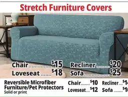 Ocean State Job Lot Stretch Furniture Covers offer