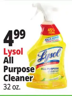 Ocean State Job Lot Lysol All Purpose Lemon Breeze Cleaner offer