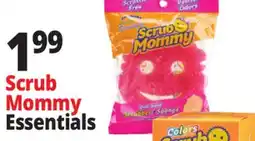 Ocean State Job Lot Scrub Daddy Dual-Sided Scrub Mommy Scrubber + Sponge offer