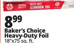 Ocean State Job Lot Baker's Choice Premium Quality Heavy-Duty Aluminum Foil 75' offer