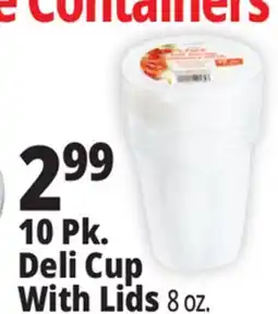 Ocean State Job Lot 10 Pk. Deli Cup With Lids offer