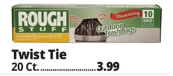 Ocean State Job Lot Rough Stuff 30 Gal Outdoor Trash Bags 20 Count offer