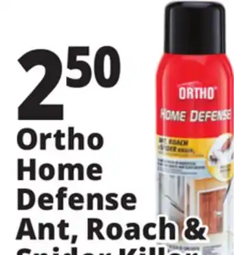Ocean State Job Lot Ortho Home Defence Ant Roach & Spider Killer 18 oz offer
