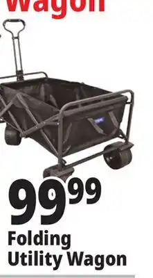 Ocean State Job Lot Folding Utility Wagon offer