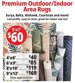 Ocean State Job Lot Indoor/Outdoor Area Rugs offer