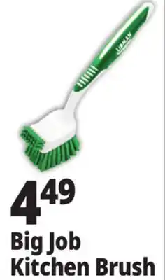 Ocean State Job Lot Libman Big Job Kitchen Brush offer