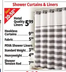 Ocean State Job Lot Shower Curtains & Liners offer