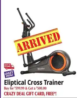 Ocean State Job Lot Eliptical Cross Trainer offer