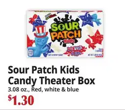 Ocean State Job Lot Sour Patch Kids Candy Theater Box offer