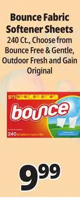 Ocean State Job Lot Bounce Free & Gentle Dryer Sheets 240 Count offer