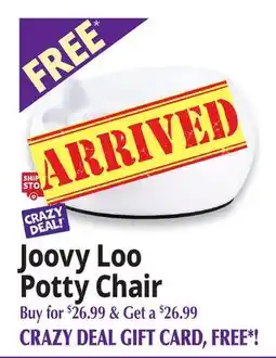 Ocean State Job Lot Joovy Loo Potty Chair offer