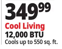 Ocean State Job Lot Cool-Living 12 000 BTU Window Air Conditioner WIFI Enabled offer