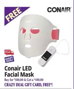 Ocean State Job Lot Conair LED Facial Mask offer
