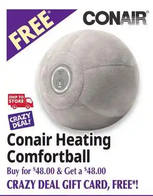 Ocean State Job Lot Conair Heating Comfortball offer