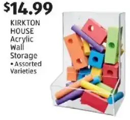 Aldi Kirkton house acrylic wall storage offer