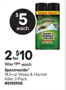 Lowe's 18.5-oz Wasp & Hornet Killer 2-Pack offer