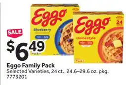Stop&Shop Eggo Family Pack offer