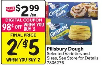 Stop&Shop Pillsbury Dough offer