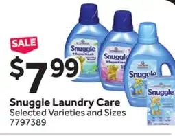 Stop&Shop Snuggle Laundry Care offer