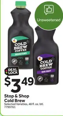Stop&Shop Stop & Shop Cold Brew offer