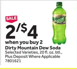 Stop&Shop Dirty Mountain Dew Soda offer