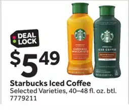Stop&Shop Starbucks Iced Coffee offer