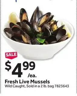 Stop&Shop Fresh Live Mussels offer