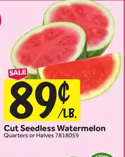 Stop&Shop Cut Seedless Watermelon offer