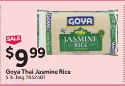 Stop&Shop Goya Thai Jasmine Rice offer