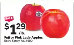 Stop&Shop Fuji or Pink Lady Apples offer