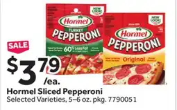Stop&Shop Hormel Sliced Pepperoni offer
