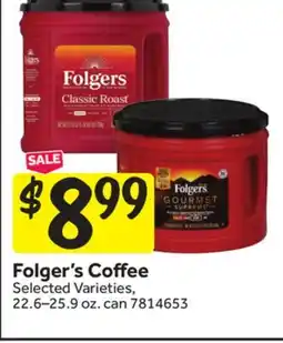 Stop&Shop Folger's Coffee offer