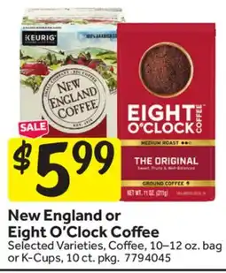 Stop&Shop New England or Eight O'Clock Coffee offer
