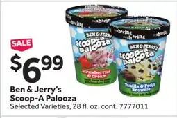 Stop&Shop Ben & Jerry's Scoop-A Palooza offer