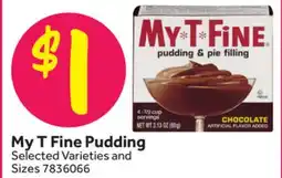 Stop&Shop My T Fine Pudding offer