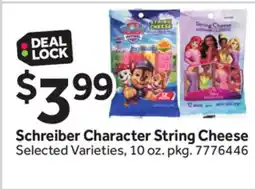 Stop&Shop Schreiber Character String Cheese offer