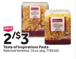 Stop&Shop Taste of Inspirations Pasta offer