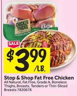 Stop&Shop Stop & Shop Fat Free Chicken offer