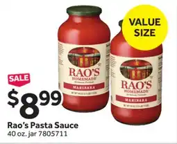 Stop&Shop Rao's Pasta Sauce offer