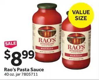 Stop&Shop Rao's Pasta Sauce offer
