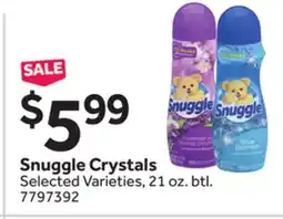 Stop&Shop Snuggle Crystals offer