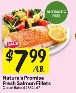Stop&Shop Nature's Promise Fresh Salmon Fillets offer