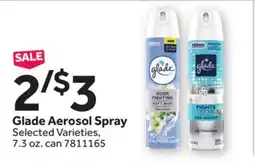 Stop&Shop Glade Aerosol Spray offer