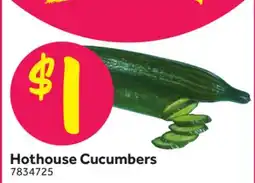 Stop&Shop Hothouse Cucumbers offer