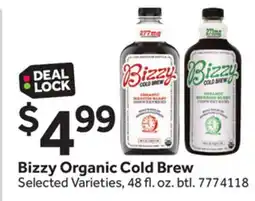 Stop&Shop Bizzy Organic Cold Brew offer
