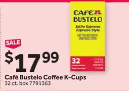 Stop&Shop Café Bustelo Coffee K-Cups offer
