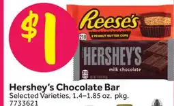 Stop&Shop Hershey's Chocolate Bar offer