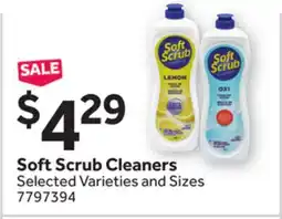 Stop&Shop Soft Scrub Cleaners offer