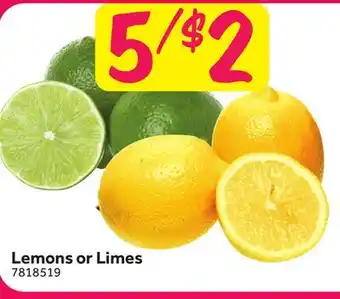 Stop&Shop Lemons or Limes offer