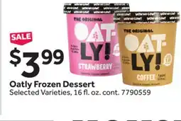 Stop&Shop Oatly Frozen Dessert offer